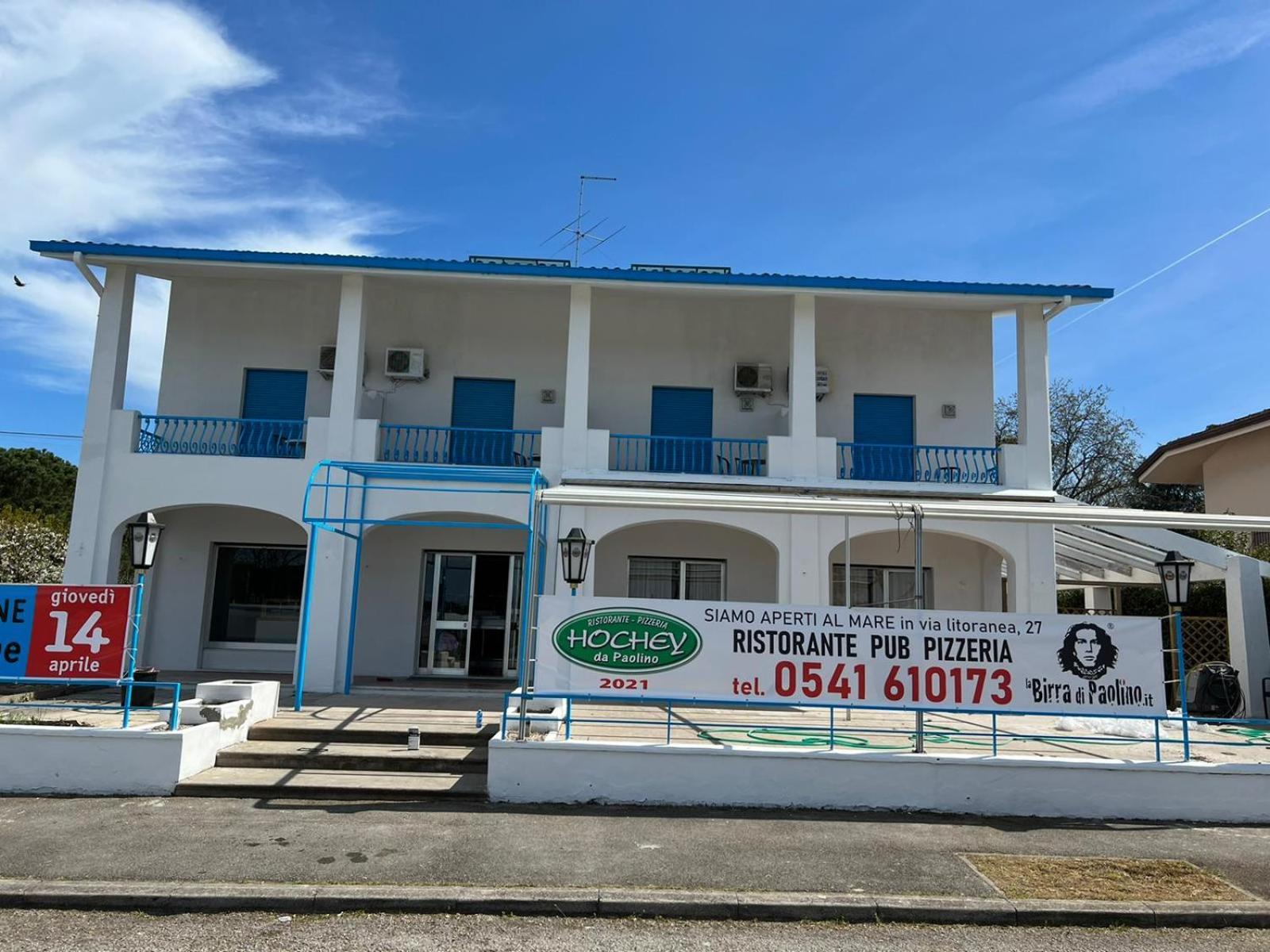 Hotel Ca' Bianca da Paolino Misano Adriatico Esterno foto
